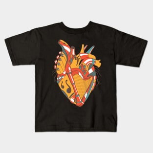 Cafe No 2 Musical Heart Kids T-Shirt